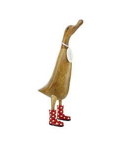 DCUK Spotty Boots Ducklet - Red
